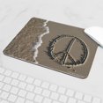 thumbnail image 5 of CafePress - Peace Sign Mousepad - Non-slip Rubber Mousepad, Gaming Mouse Pad, 5 of 6