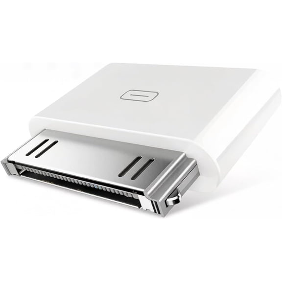 USB-C Female to 30 Pin Adapter,USB C Female to 30 Pin Male Connector iPhone Charging Sync Adapter for iPhone 4/4S,3G/3GS,iPad 3/2/1,iPod Classic/Touch/Nano (White)