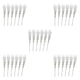 thumbnail image 1 of Inteprter 6 piezas de plástico falso brillo bayas tallo duradero para arreglos llamativos blanco Type2 NO2, 1 of 6
