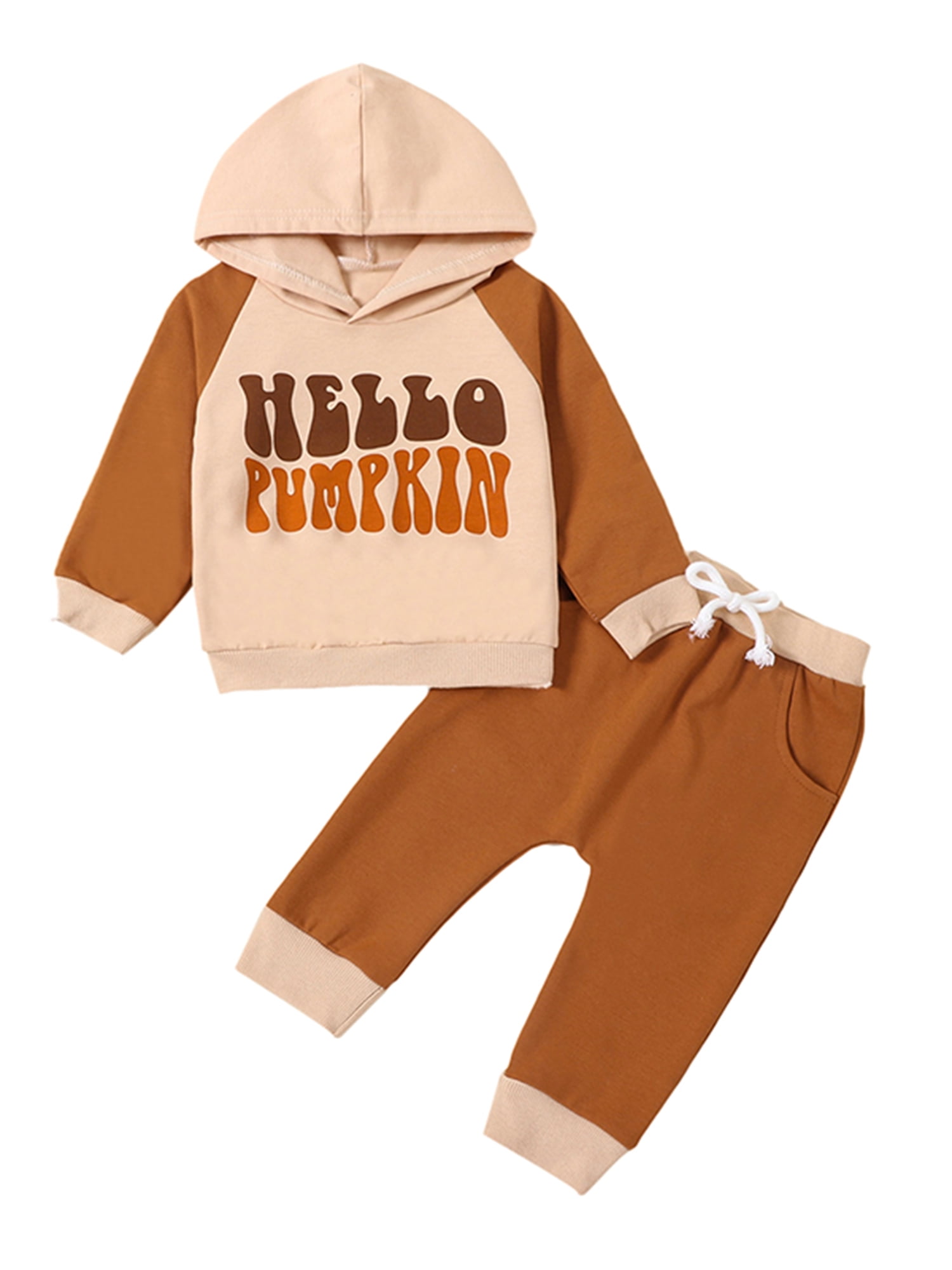 Wassery Baby Halloween Clothes 6 12 18 24 Months Infant Outfits Letter