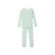 thumbnail image 1 of Conjunto de pijama para bebé niño GAP verde con corazones 6-12 meses, 1 of 2