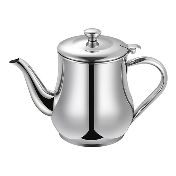 ColoMX Cocina para el hogar recipiente de acero inoxidable recipiente de vinagre de vinagre de almacenamiento de salsa para cocina para cocina