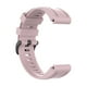 thumbnail image 3 of Correa de reloj de silicona de 20 mm para correa de pulsera Garmin Fenix ​​7S (rosa rosa), 3 of 6