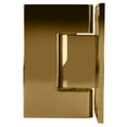 thumbnail image 2 of CRL GEN537GP Gold Plated Geneva 537 Series Wall Mount Full Back Plate Standard Hinge With 5 Degree Offset, 2 of 5