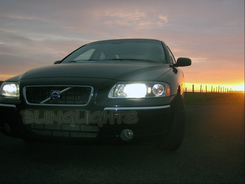 Volvo S60 V60 Bright White Upgrade Light Bulbs for Halogen Headlamps
