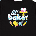 thumbnail image 4 of Inktastic Lil' Baker Icing and Cake Boys or Girls Long Sleeve Toddler T-Shirt, 4 of 5