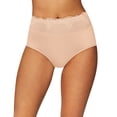 thumbnail image 1 of Bali Womens Passion for Comfort Brief, 6, Sandshell Lace, 1 of 2
