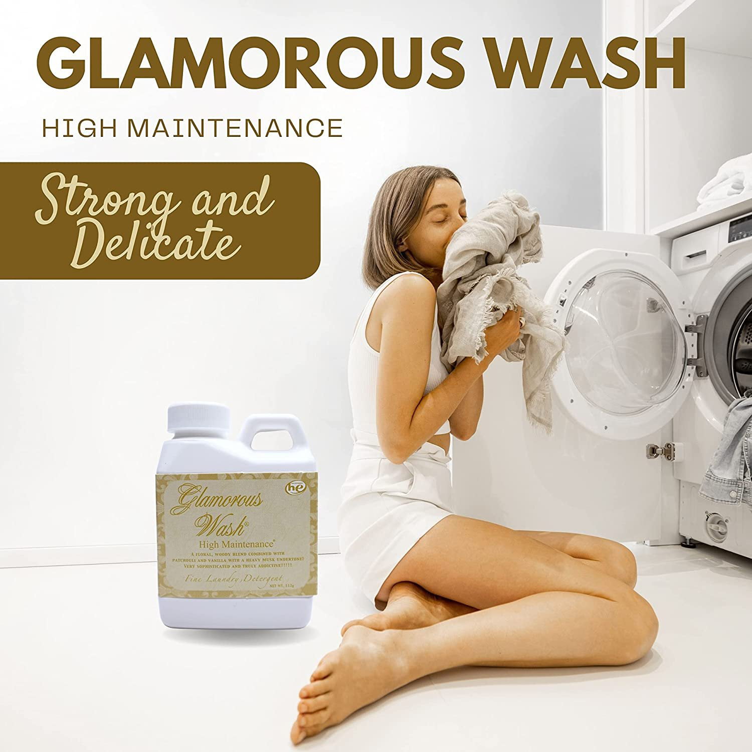 Tyler Candle Company Glamorous Wash Diva Scent Fine Laundry