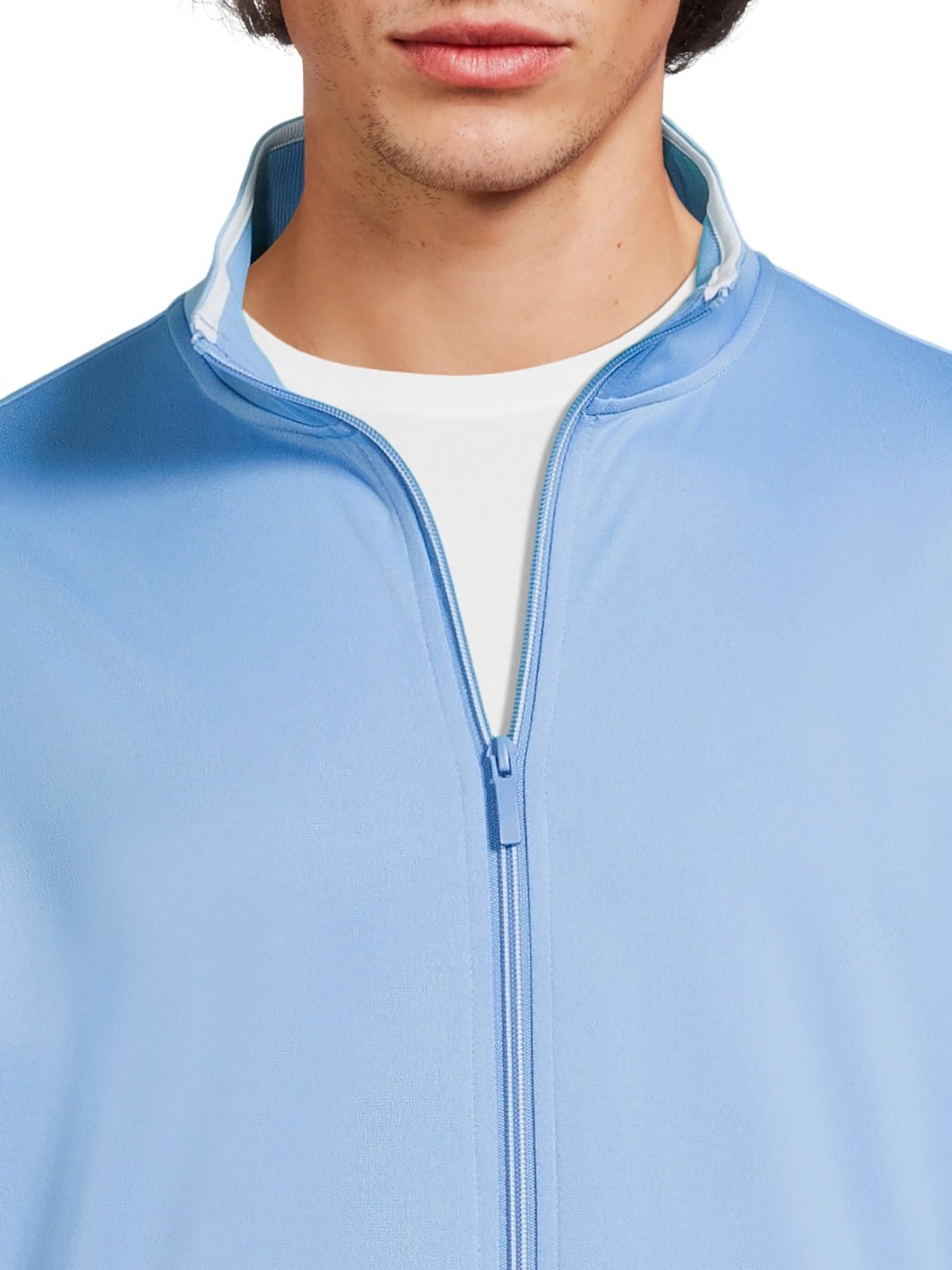 Athletic Works Men's Tricot Track Jacket, Sizes S- 3XL