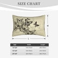 thumbnail image 6 of Balery Vintage Floral Bedding Queen Pillow Cases - Envelope Closure - Soft Brushed Microfiber Fabric - Shrinkage and Fade Resistant Pillow Cases-, 6 of 9