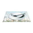 thumbnail image 3 of Ryvnso Placemats Set of 4 Summer Birds Floral Dining Mats Heat-Resistant Non-Slip Washable Table Mat, 3 of 8