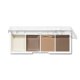 thumbnail image 1 of e.l.f. Brow-Size Brow, Mini Brow Quad con ceras y polvos ultrapigmentados, kit de maquillaje y cuidado de cejas, topo, 0.14 oz, 1 of 6
