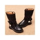 thumbnail image 5 of Oucaili Botas de nieve para niñas Zapatos de invierno antideslizantes para exteriores Botas cálidas, 5 of 5