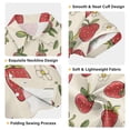 thumbnail image 3 of Dailycode Small Short Sleeve Button Down Shirts Strawberries and White Flowers Casual Shirt 3-10 Years, 3 of 9