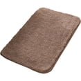 thumbnail image 1 of GUOOL Bathroom Rug Machine Washable Water Absorbent Bath Shower Mat Anti-Slip Bath Mat Brown, 1 of 8