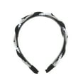 thumbnail image 4 of Unique Bargains 1 Pc Cute Braid Pearl Headbands for Women Black, 4 of 6
