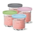 thumbnail image 4 of Tattom Ice Cream Pint Container,Compatible with Ninja Creami Pints and Lids, Compatible with NC299AMZ & NC300s Series Creami Ice Cream Makers ,BPA-Free & Dishwasher Safe, Color Lids (4 count), 4 of 9