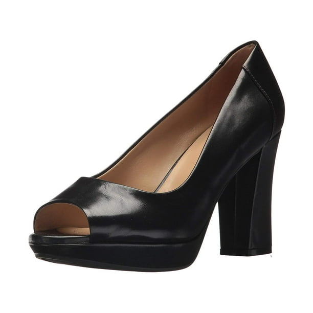naturalizer peep toe flats