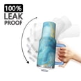 thumbnail image 3 of OBREWU Teal Gold Marble Tumbler with Handle and Lid,Teal Gold Marble 40oz Double Wall Vacuum Insulated Tumbler,Cups Gift for Women and Men, 3 of 7