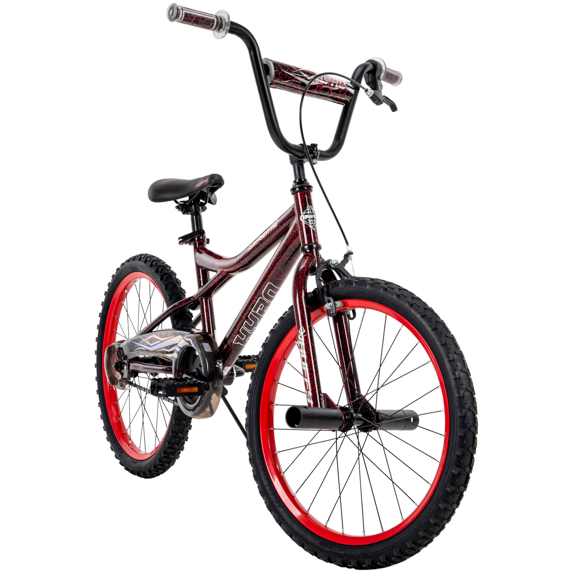 Details about   20" Kyro BMX Bike Sturdy Frame w/ Cool Graphics Ages 8-12 Red Height 4'2"+ 