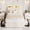 Full-Beige, variant on Twin/Twin XL/Full/Queen Size Bed Frame, Velet Upholstered Platform Bed Frame with Adjustable Storage Headboard and 2 Drawers, with LED Lights, No Box Spring Needed, Easy Assembly