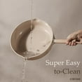 thumbnail image 2 of CAROTE 5 Quart Saute Pan Healthy Ceramic NonStick Jumbo Cooker, Induction 11 Inch Frying Pan with Cover, Toxin Free Non Stick Skillet Bon Appetit Taupe Kitchen Frying Pan, 2 of 5
