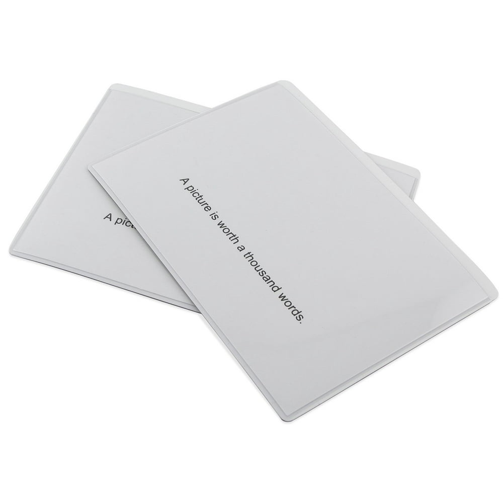 Master ZGPHP3.5x5MWCX10 Pockets, Flexible, Clear