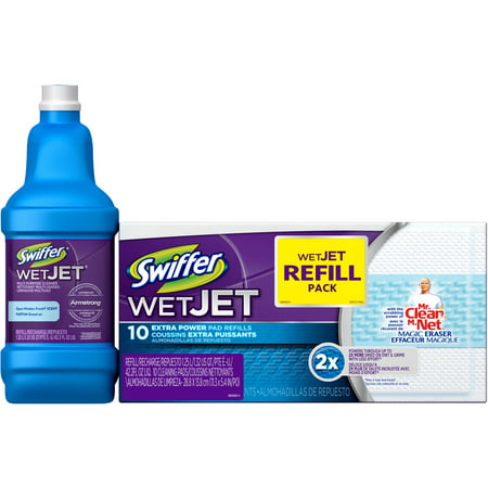 Swiffer Wet Jet Refill Pack, 11 pc - Walmart.com