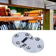 thumbnail image 4 of Flap Hinge, Furniture Hardware Zinc Alloy 6Pcs Hinge  For Sewing Machine Table For Wardrobe For Tool Box, 4 of 8