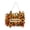 Fall Wreath For Front Door C#4, variant on Fall Door Wreath,4 in 1 Hollow Cutout Welcome Wooden Hanging Sign With Wheat Birdhouse Butterfly Chestnut Durable Print,No Peeling Ideal Fall Porch Fireplace Window Decor