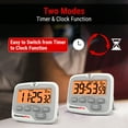 ThermoPro TM01W Kitchen Timers for Cooking with Count Up Countdown