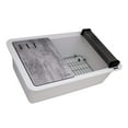 thumbnail image 7 of Ruvati RVG2310WH 30 in. Granite Composite Workstation Dual Mount Kitchen Sink, White, 7 of 7