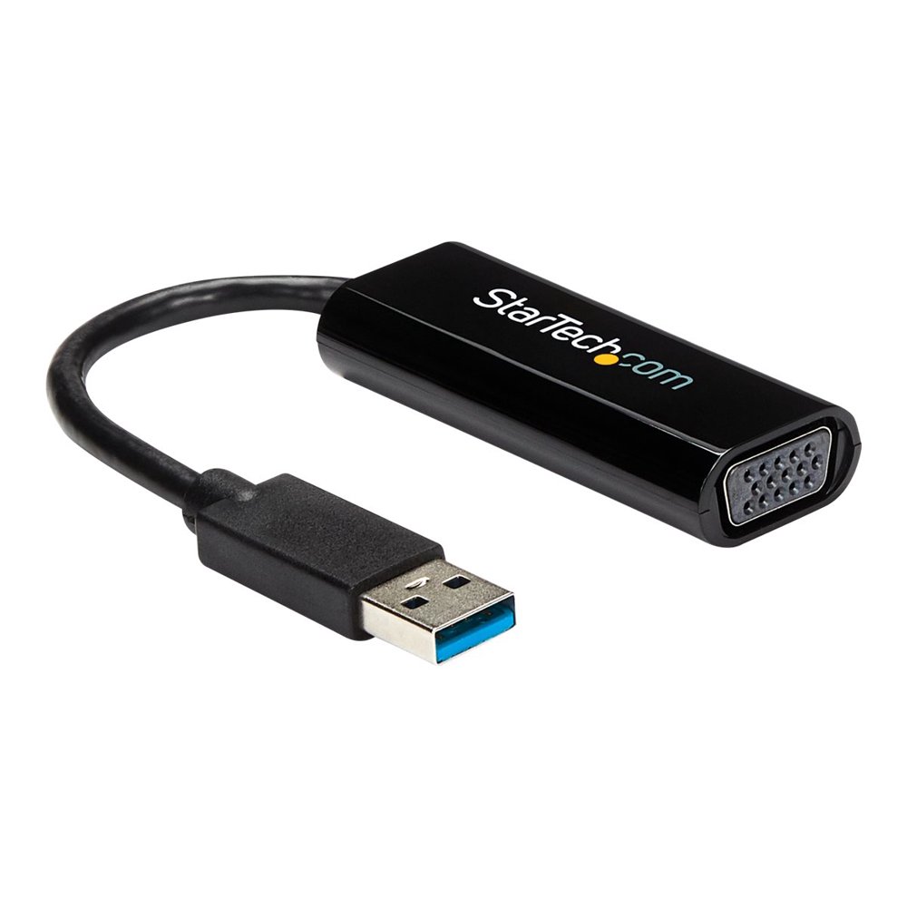 StarTech Slim USB 3.0 to VGA External Video Card Multi Monitor Adapter