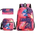 thumbnail image 1 of Conjunto de mochila Lilo & Stitch bolso escolar-estrella roja- Sailing Electrónica, 1 of 1