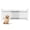 White-wood, variant on Free Standing Dog Gate, 37" - 68" Wide Pet Gate for Fireplace Stairs Doorways, Wooden Adjustable Pet Fence Indoor, Christmas Tree Gate (Cherry)