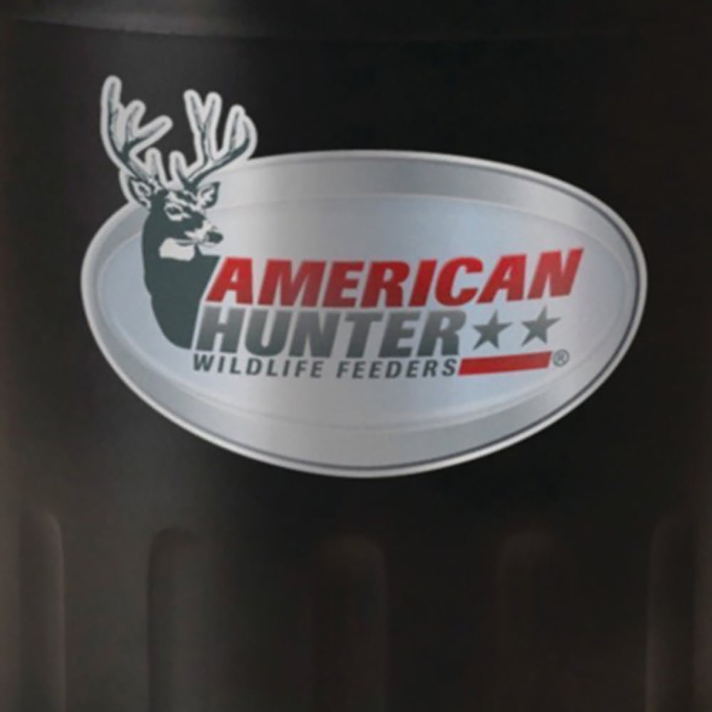 American Hunter RPro Wildlife Game Feeder Kit w/ Timer & Varmint Guard 2 Pack Hunting Sports