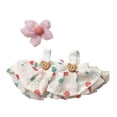 thumbnail image 4 of Ropa para muñecas perfecl traje elegante falda blanca, 4 of 8
