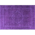 thumbnail image 1 of Ahgly Company Indoor Rectangle Persian Purple Traditional Area Rugs, 8' x 12', 1 of 4