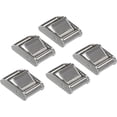 thumbnail image 1 of Cam Buckle, 5 Pack Metal Press Lock Fasteners 2.07" for 1" 25mm Tie Down Webbing Strap, Silver, 1 of 5