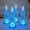 Blue*4, variant on Led Crystal Candle Lights, 2/4/6pcs New Christmas Tree Led Candles, Rose Shadow Led Flameless Candles,Safe Flameless Design, Long Lasting for Valentines Christmas Decorations Home Decor (Pink*6)