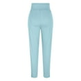 thumbnail image 4 of Ediodpoh Yoga Pants Women High Waisted Casual Thermal Winter Leggings for Everyday Wear Comfortable Stretchy with Soft Full Length Sky Blue S, 4 of 5