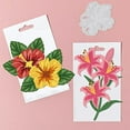 thumbnail image 3 of 1Sheet Metal Lilies Cut Dies Hibiscus Flower Embossing Template Mould Die Cuts for Mother's Day Card Scrapbooking and Die Sets for Wedding Christmas Card DIY Craft, 3 of 7