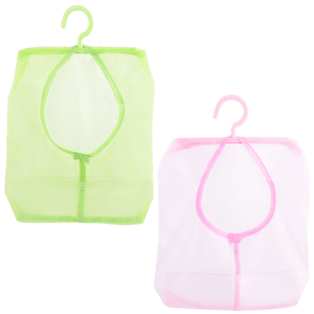 Zodaca Quadrifoil Pink Green Garment Hanging Bag