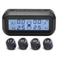 thumbnail image 1 of Inteligente AN-10C Solar Car TPMS LCD Pantalla digital Auto Monitoreo de presión de neumáticos Sistema de advertencia de alarma de temperatura de neumáticos, 1 of 9