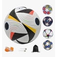 thumbnail image 1 of Balón Fútbol Soccer Champions Profesional Entrenamiento No 5 Modelo Blanco Y Negro, 1 of 4