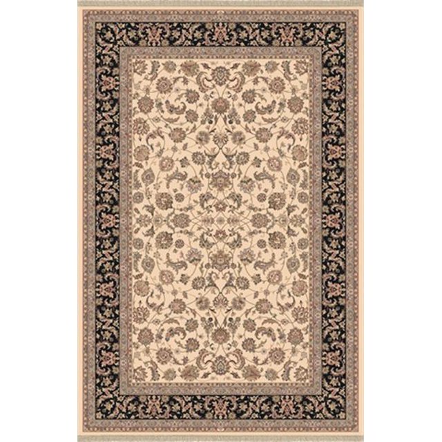 Dynamic Rugs BR6972284191 Brilliant 5 ft. 3 in. x 7 ft. 7 in. 72284-191 Rug - Ivory