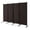 Brown, variant on Room Divider 4 Panel, Privacy Screen with Lockable Wheels - 89"x68" Folding Partition for Home, Office, Dorm - Brown/Gray/White
