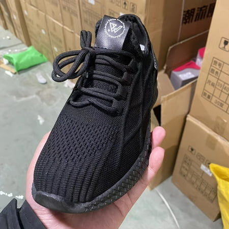 

Men s Solid Color Water-Resistant Running Shoes Comfy Non Slip Durable Soft Sole Sneakers For Men s Outdoor Activities beach shoes for men/woman