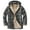 Black, variant on Womens Sherpa Fleece Lined Flannel Jacket Button Down Plaid Lightweight Flannel Shirt Jacket Women
