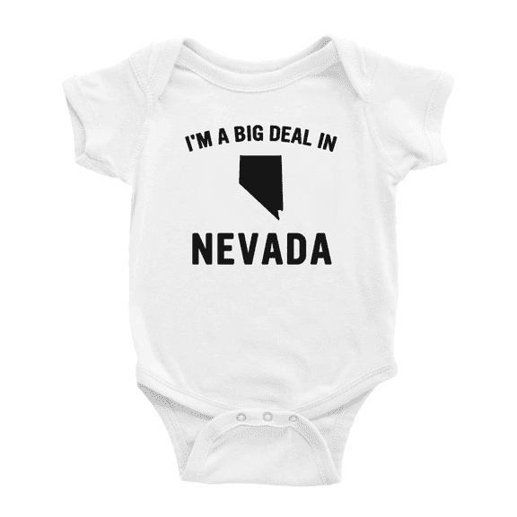 I'm A Big Deal in Nevada Cute Baby One-pieces Boy Girl Unisex